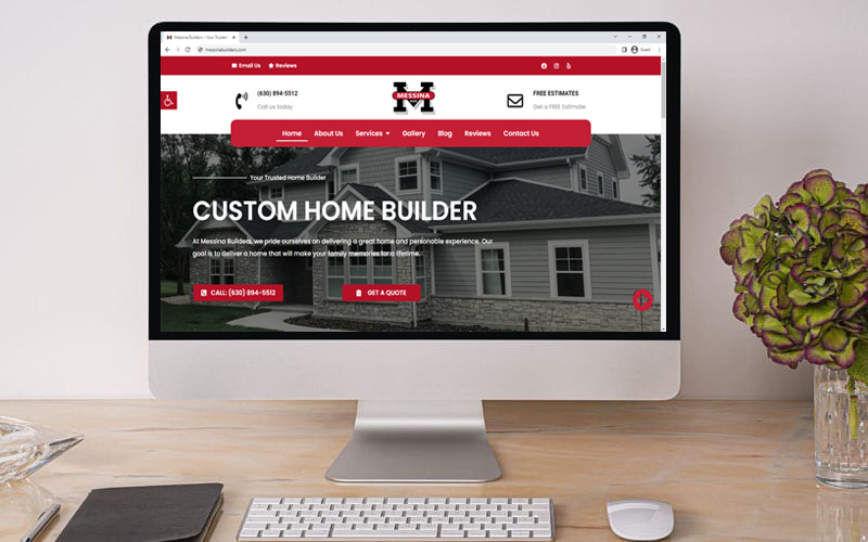 Messina Builders Website